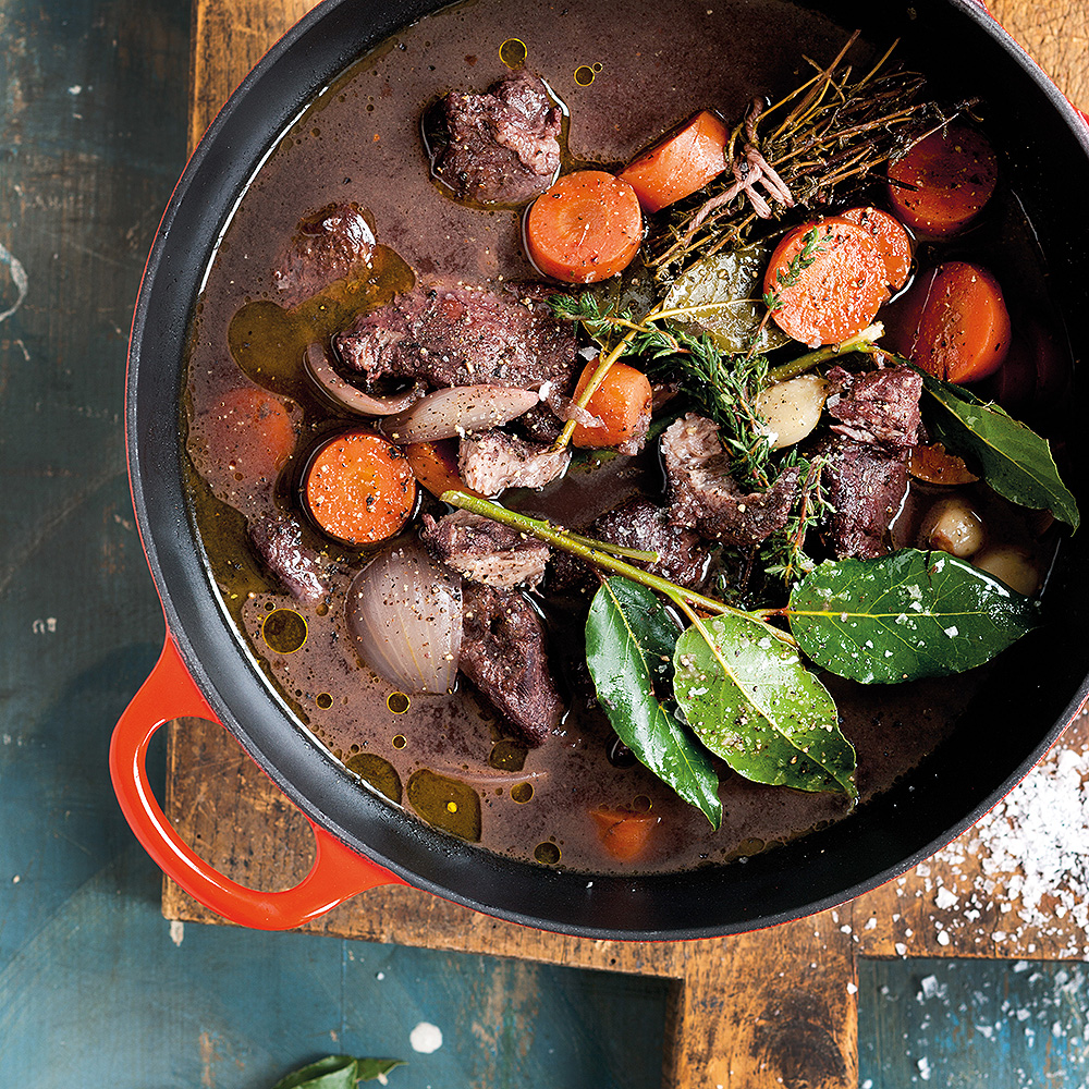 Le Creuset Gjutjärnsgryta rund 32 cm 7 L volcanic