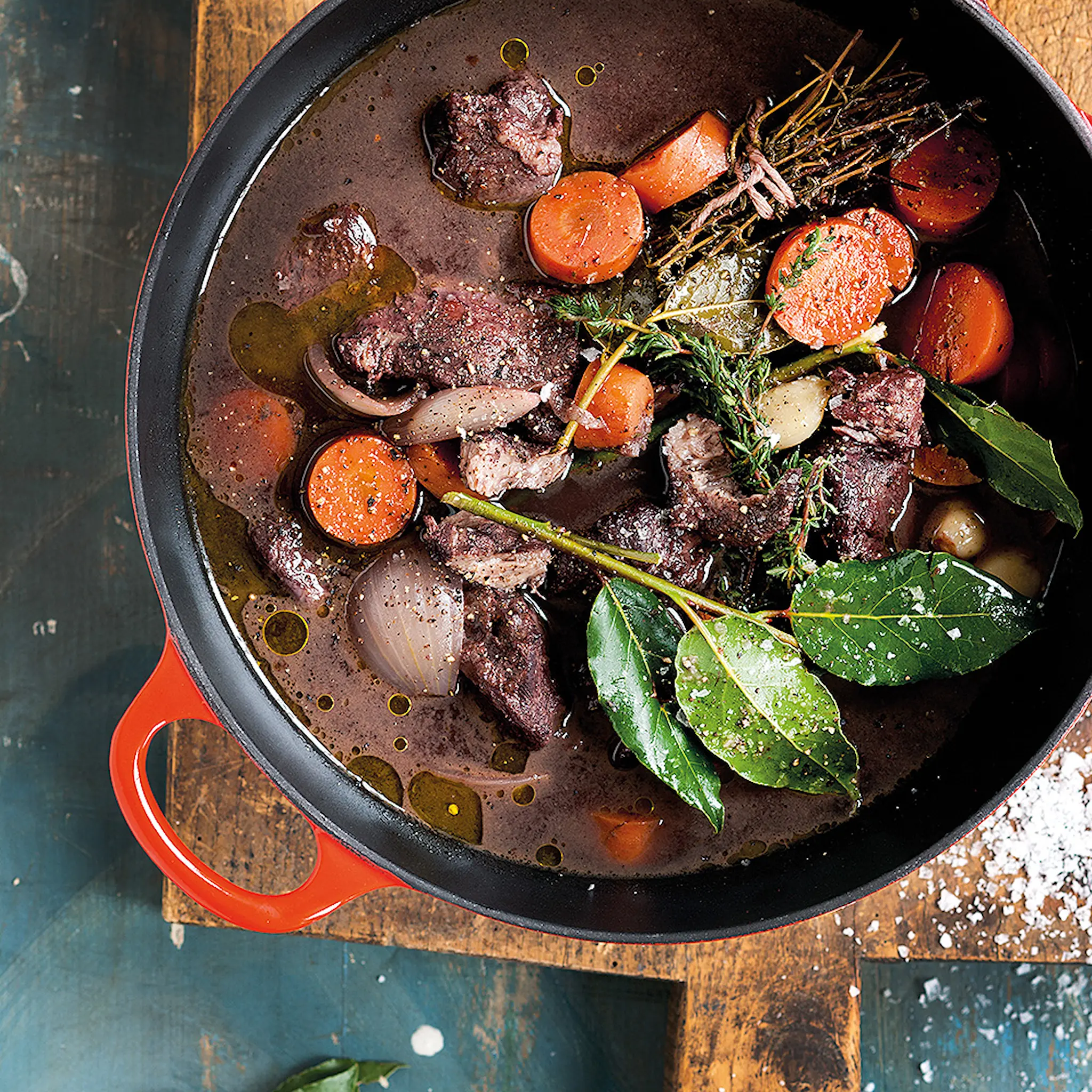 Le Creuset Gjutjärnsgryta rund 32 cm 7 L volcanic