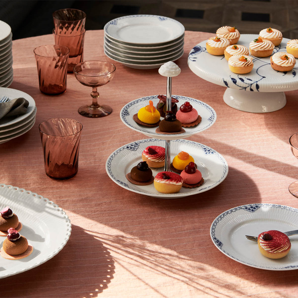 Royal Copenhagen Prinsesse etasjefat 2 lag