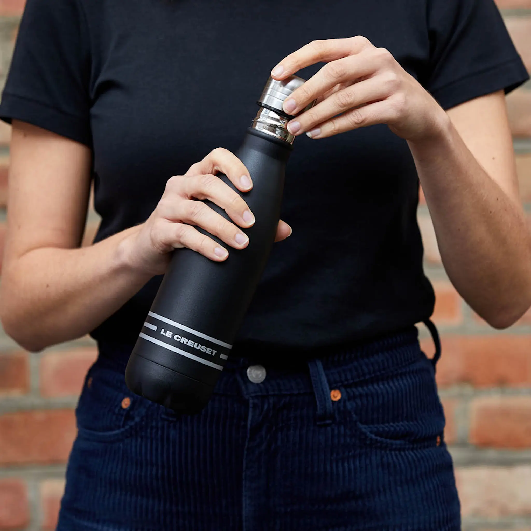 Le Creuset Termoflaske 0,5L black