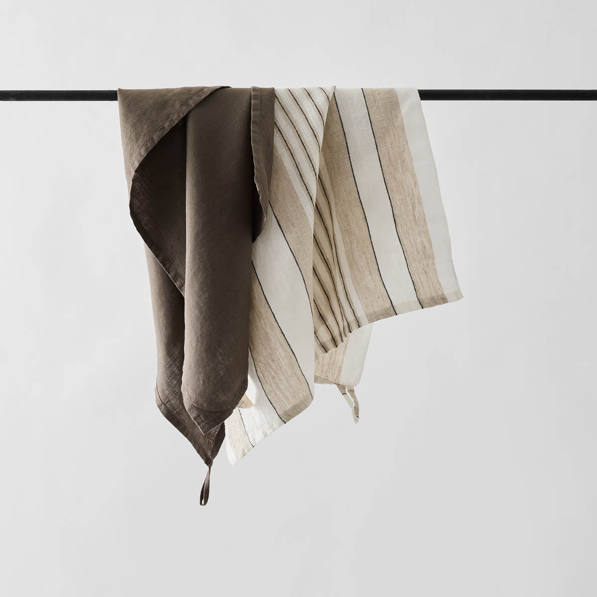 Tell Me More Noah Keittiöpyyhe 50x70 cm Beige stripe