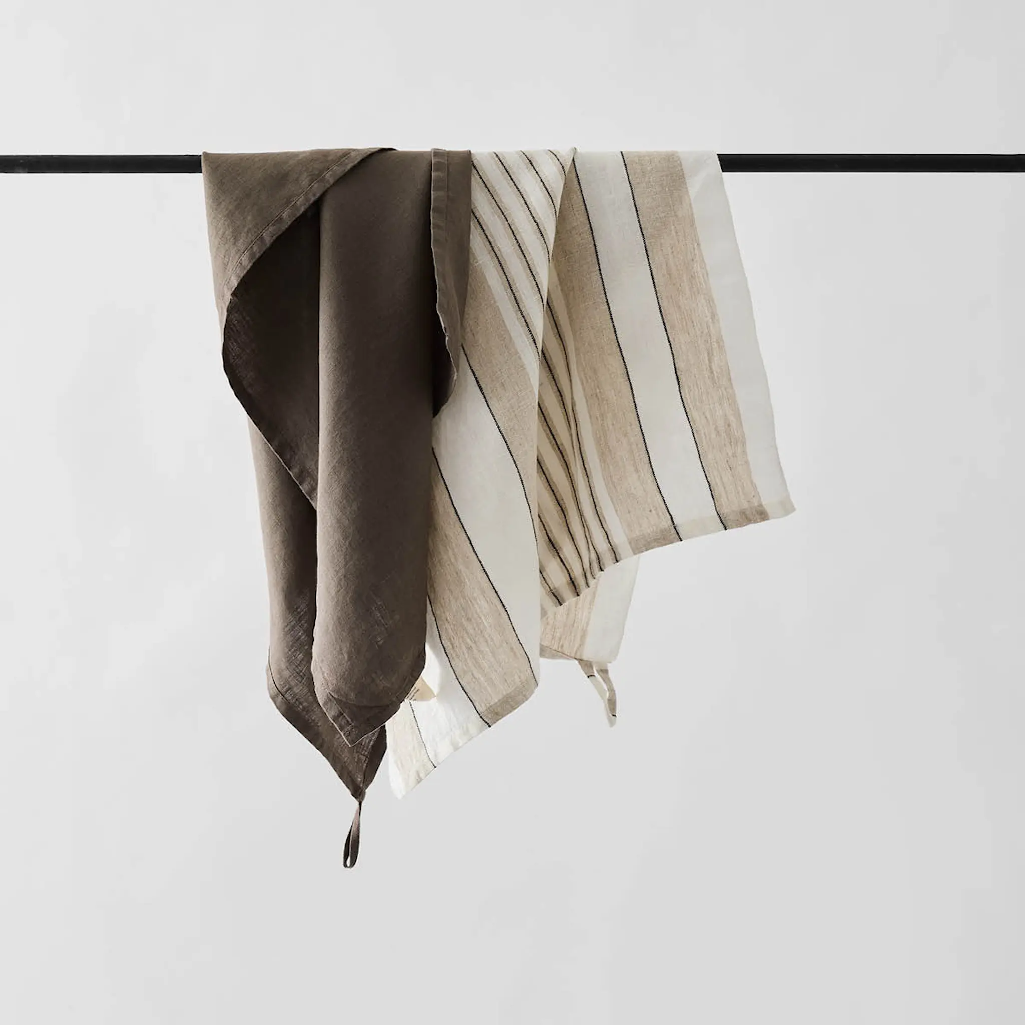 Tell Me More Noah Keittiöpyyhe 50x70 cm Beige stripe