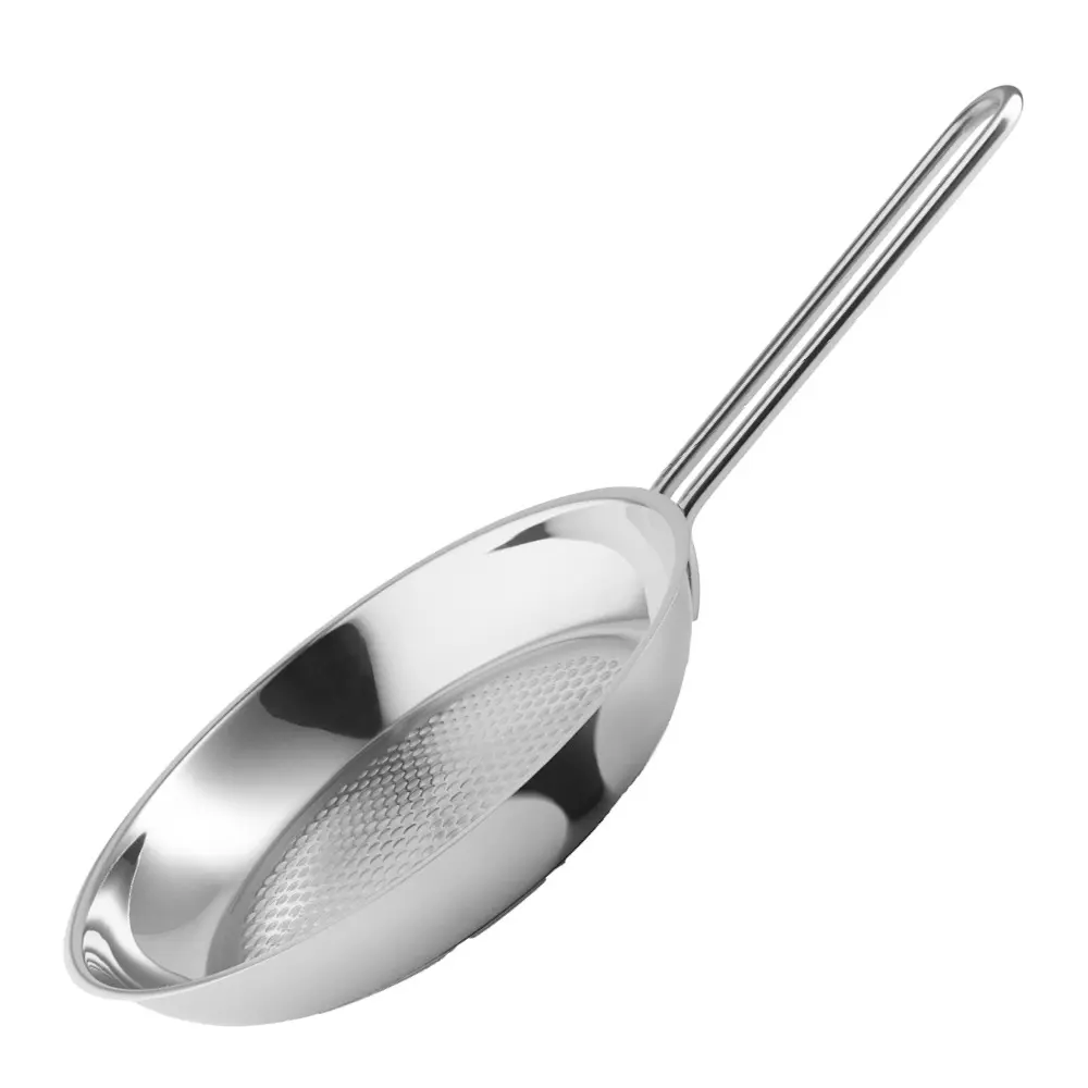 Stainless Steel Paistinpannu 24 cm Honeycomb