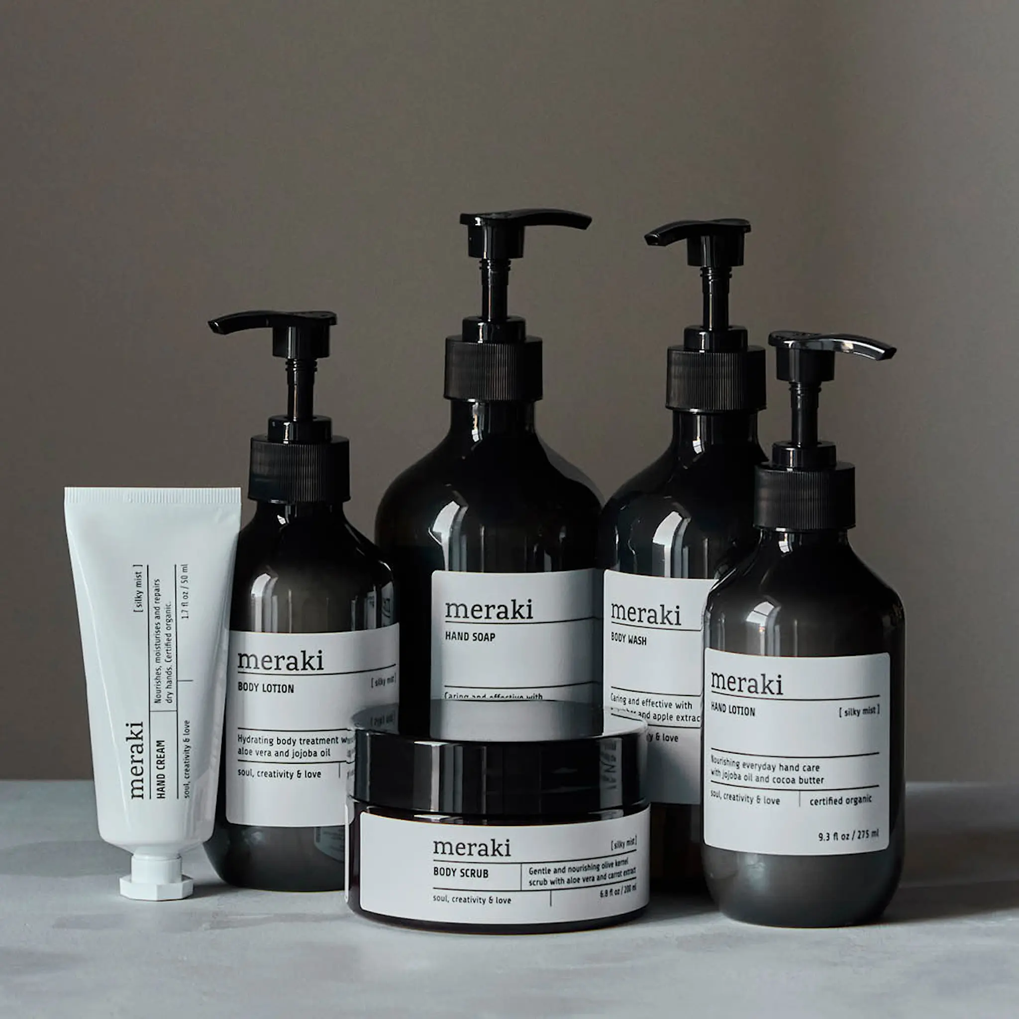 Meraki Käsirasva 275 ml Silky Mist