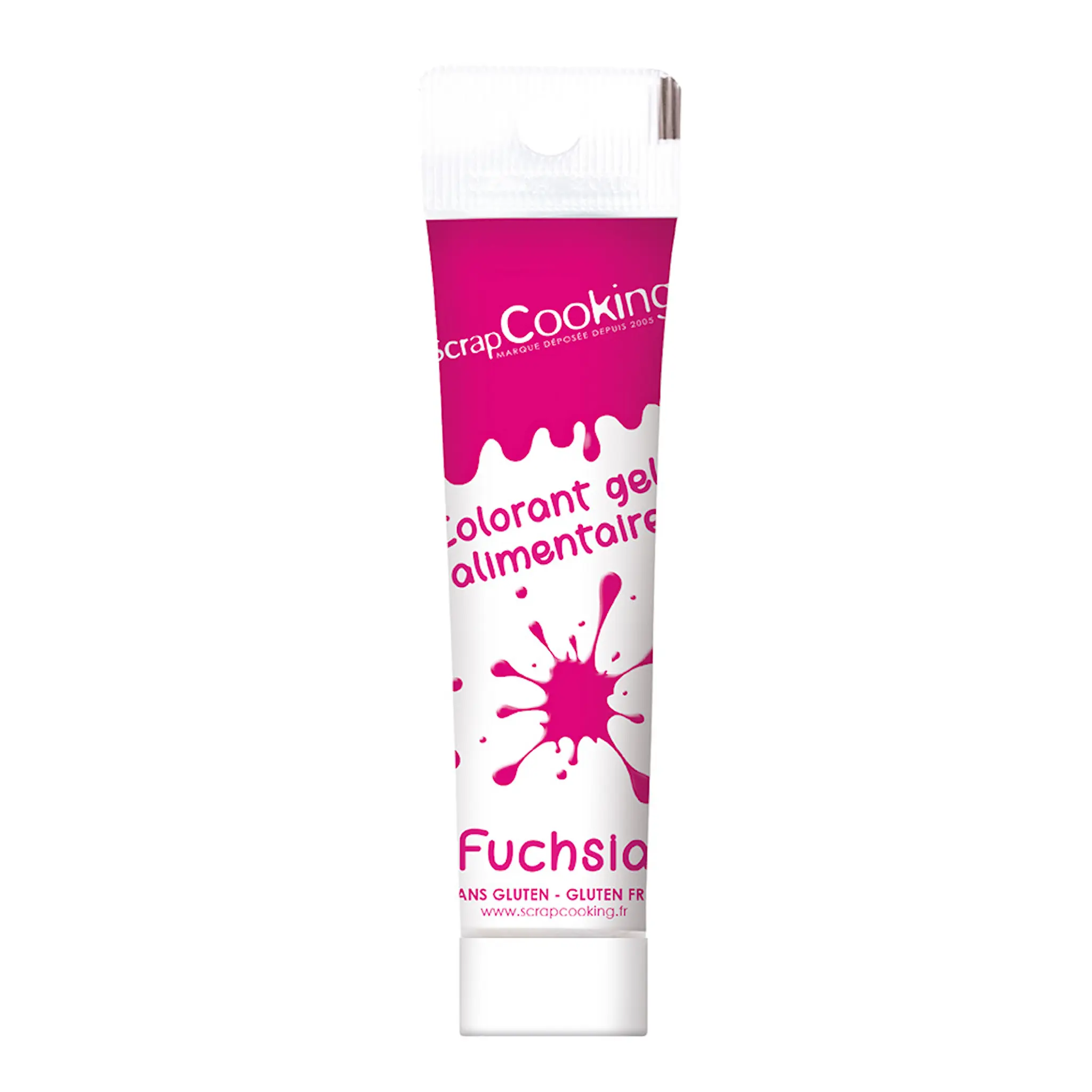 ScrapCooking Pastafärg 20 g fuchsia