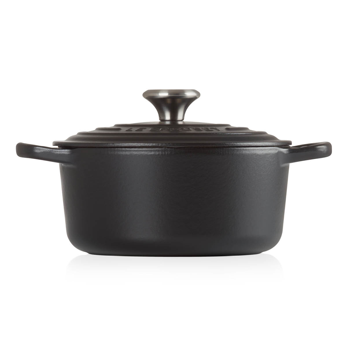 Le Creuset Signature Gjutjärnsgryta rund 24 cm 4,2 L matte black