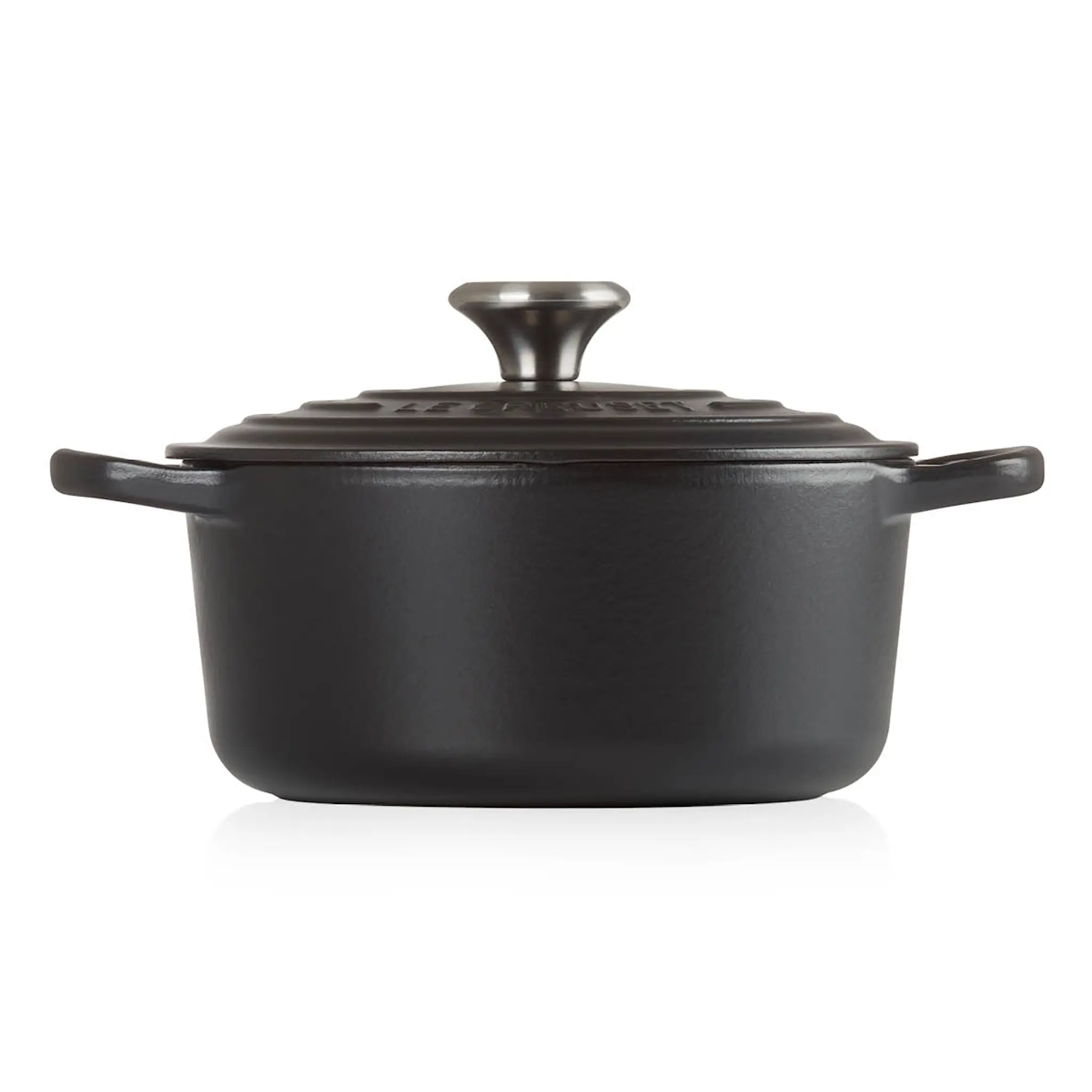 Le Creuset Signature Gjutjärnsgryta rund 24 cm 4,2 L matte black