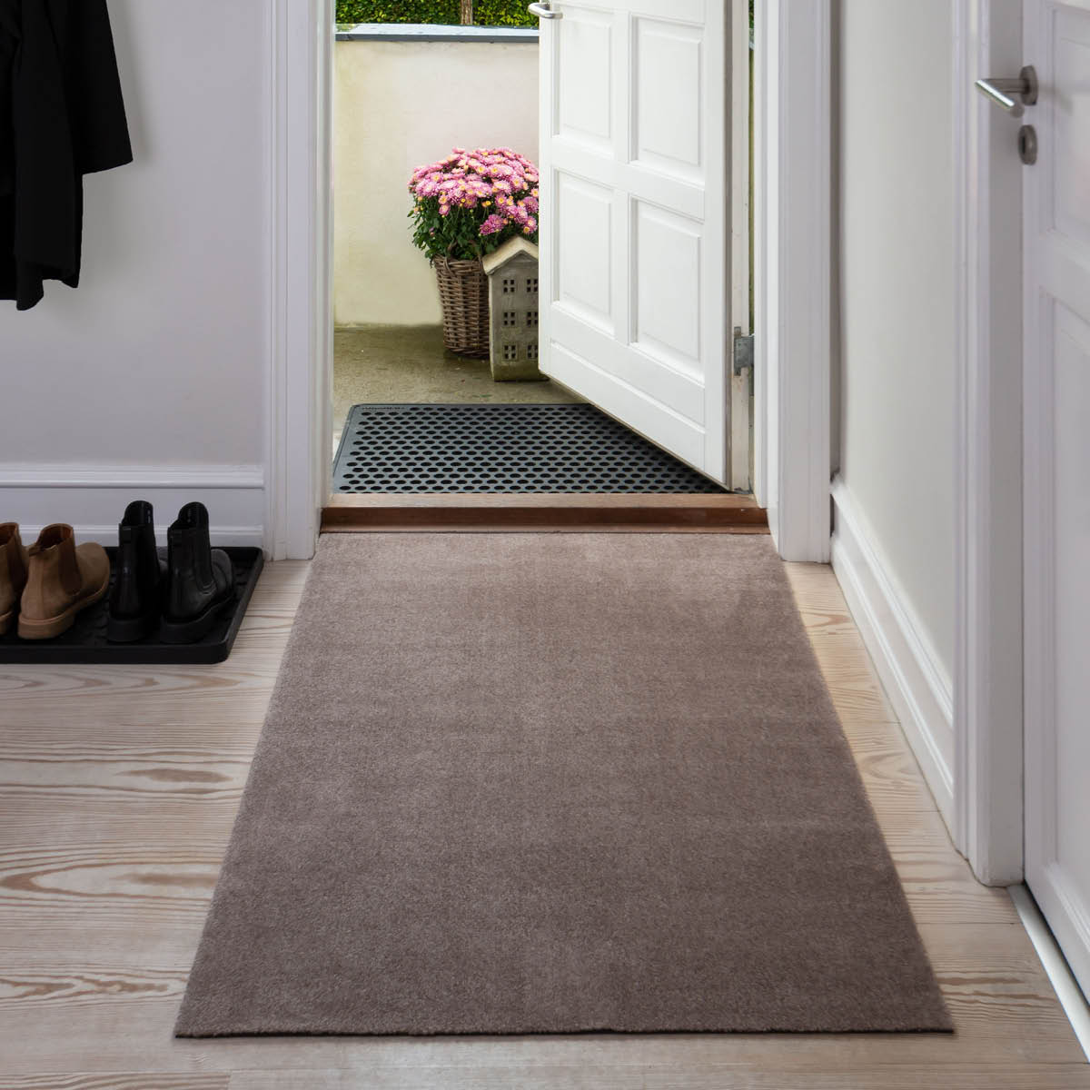 Tica Copenhagen Unicolor golvmatta 130x90 cm sand/beige