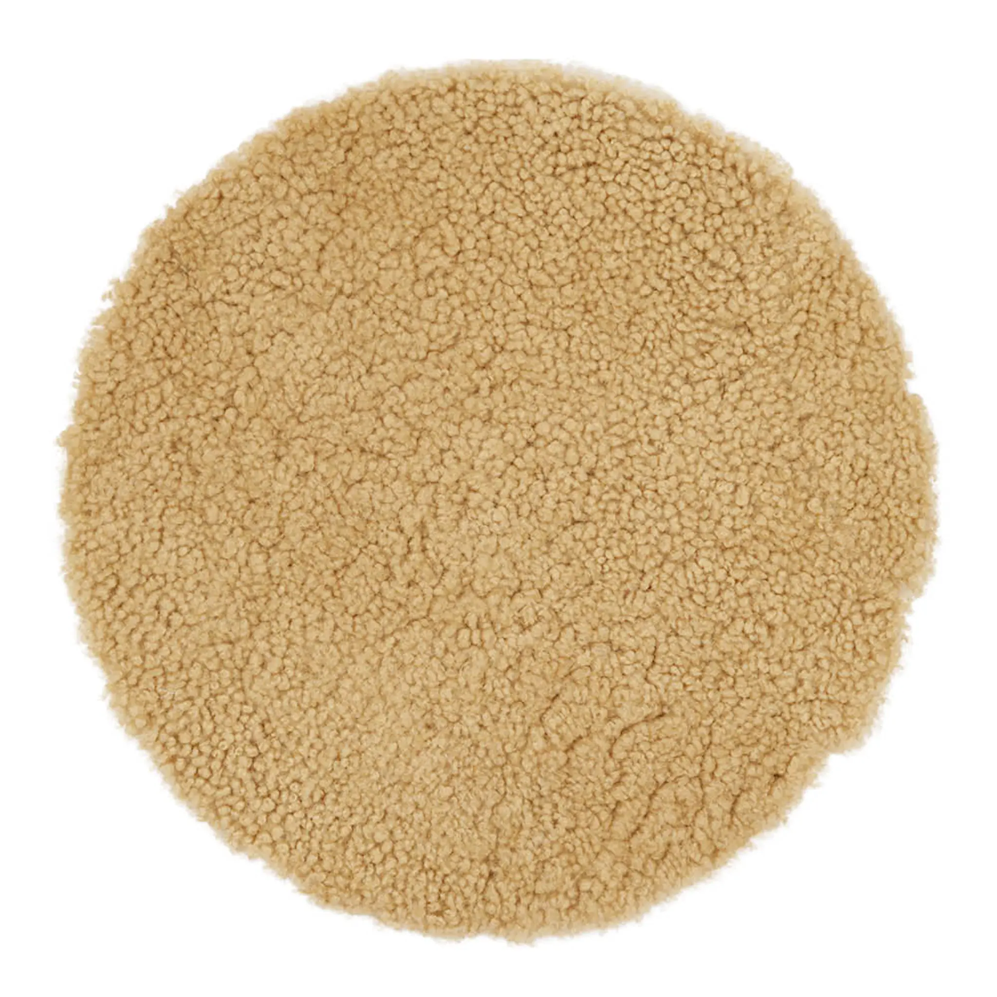 Natures Collection Sittdyna New Zealand fårskinn kort ull 34 cm honey