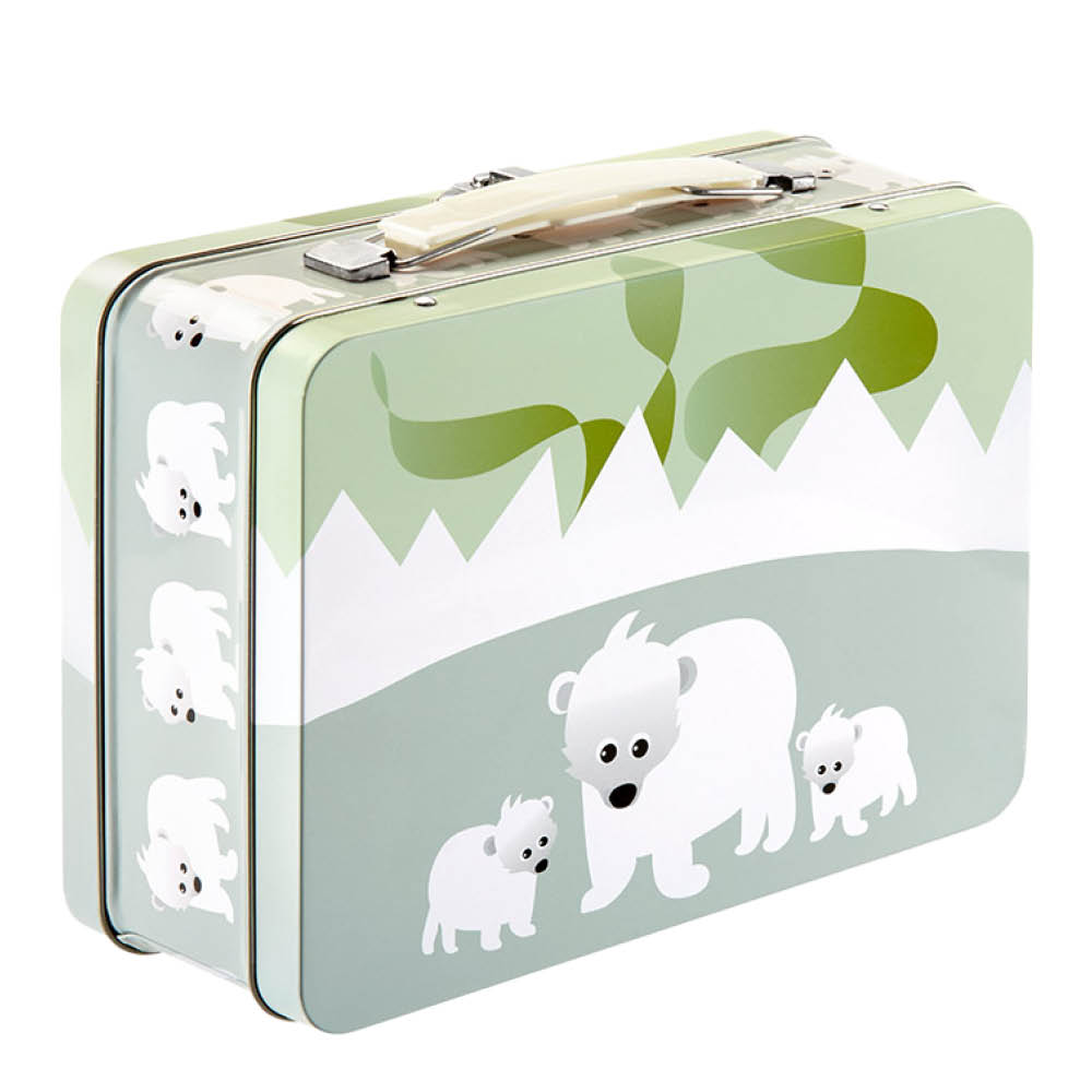 Blafre Polar plåtväska 16x19 cm ljusblå
