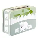 Polar plåtväska 16x19 cm ljusblå