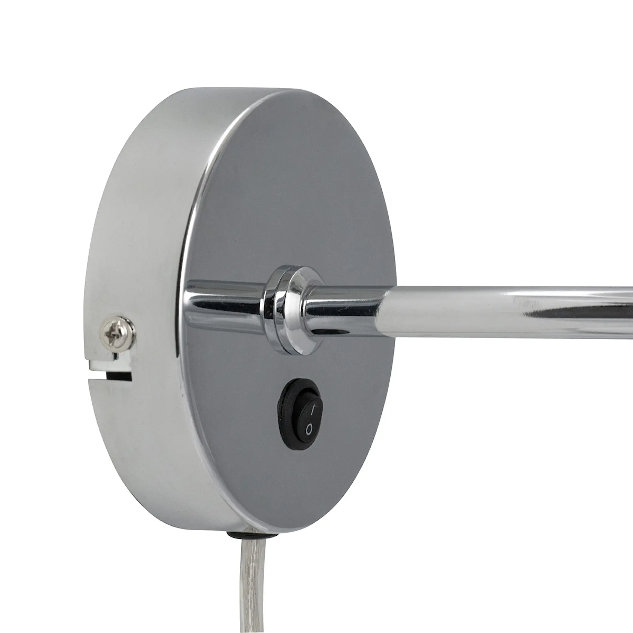 Dyberg Larsen DL20 vägglampa 20 cm opal/krom