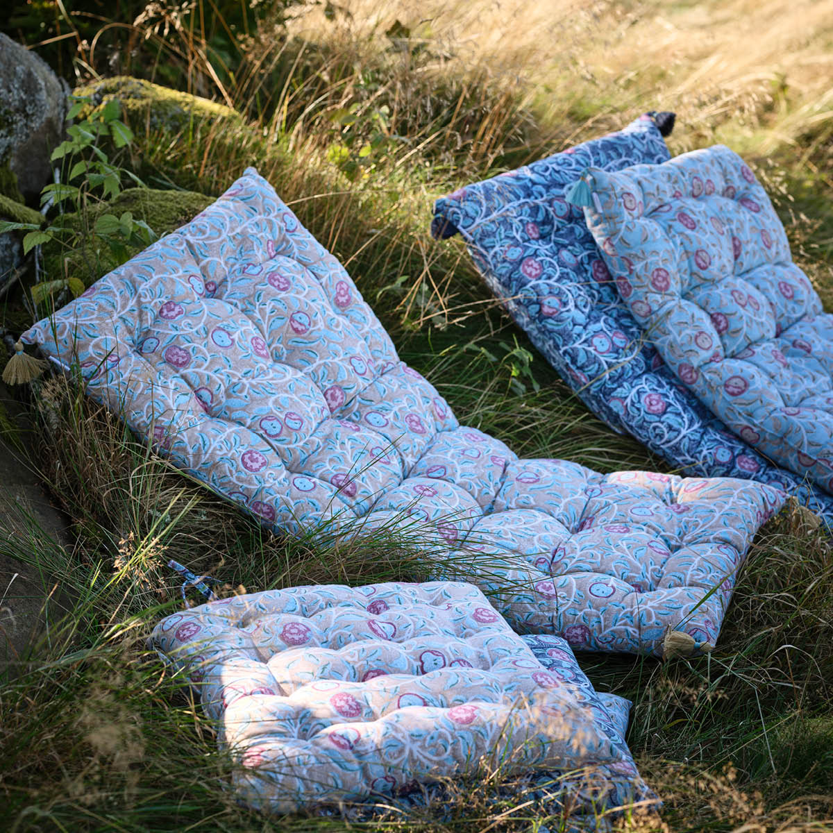 Chamois Apple sittdyna 50x100 cm turkos