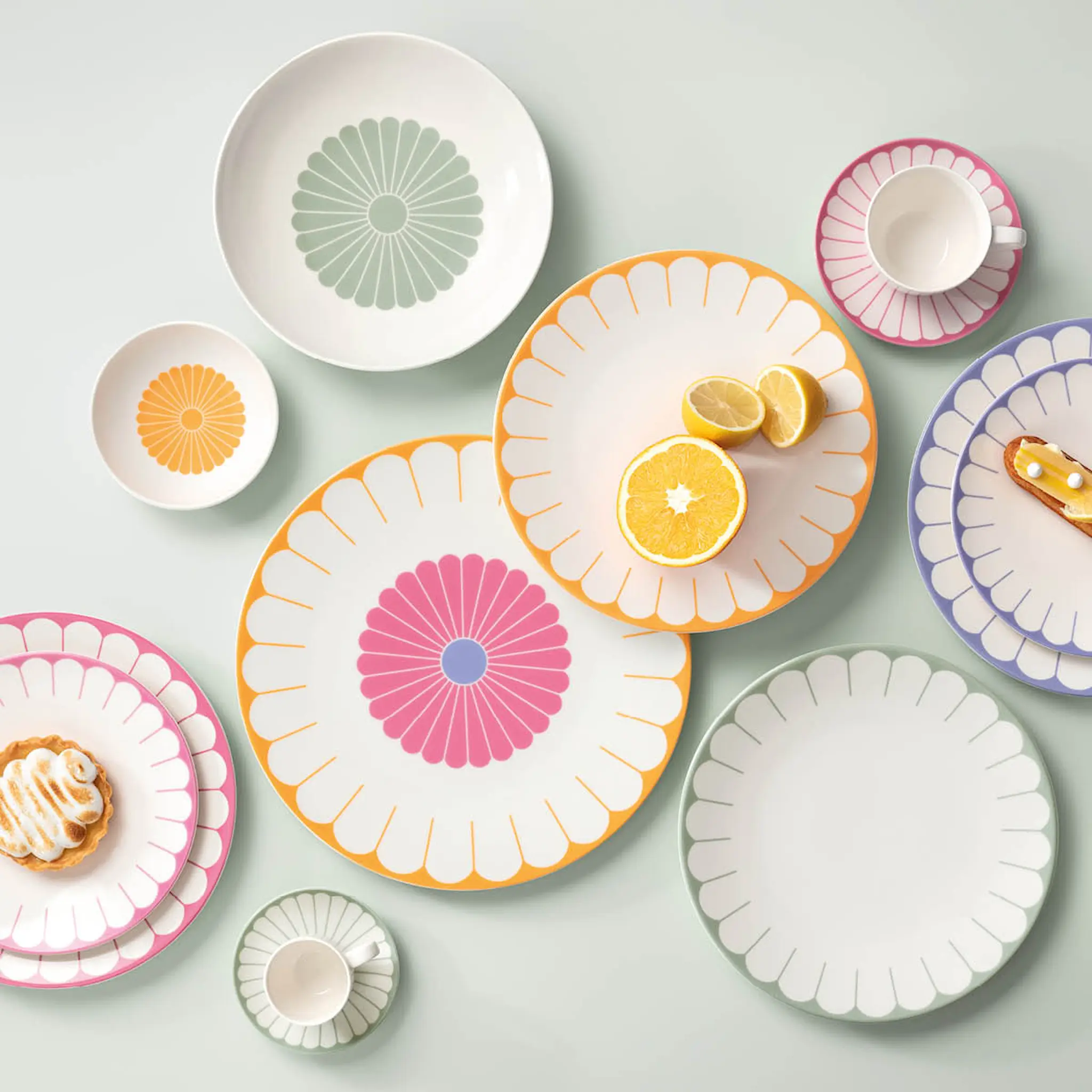 Villeroy & Boch Fleur couleur serveringsfat 31,8 cm färgad
