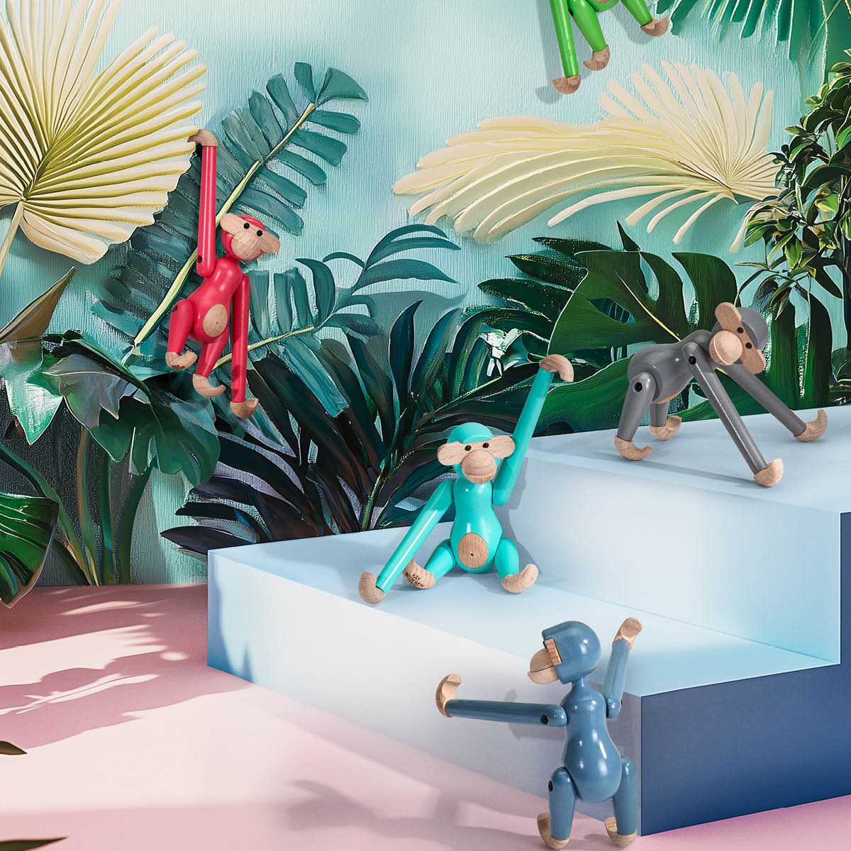 Kay Bojesen Denmark Kay Bojesen Apa mini 9,5 cm turkos