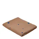 Nori bordsduk 260x140 cm Terracotta/Optic Blue
