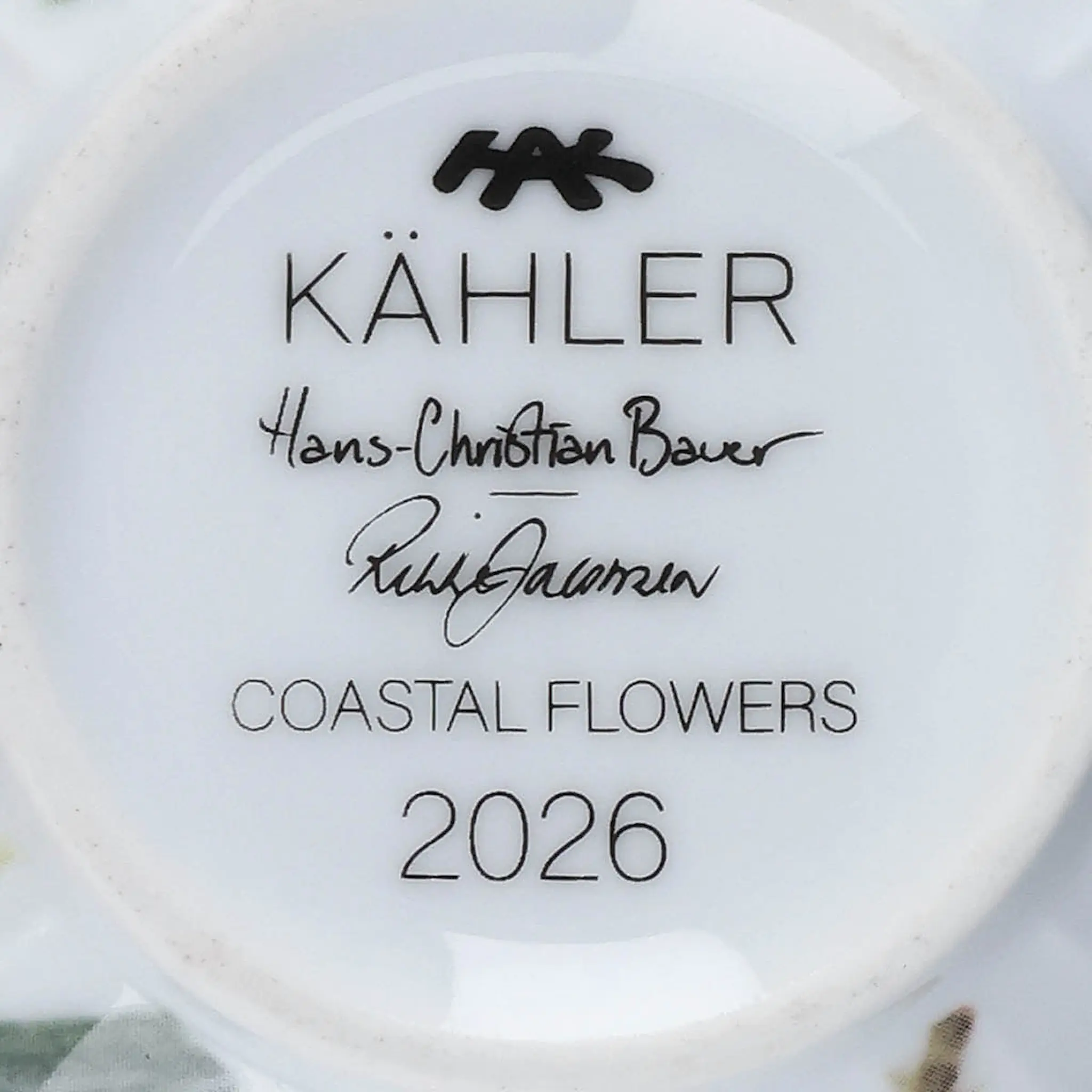 Kähler Hammershøi Summer mugg 33 cl coastal flower