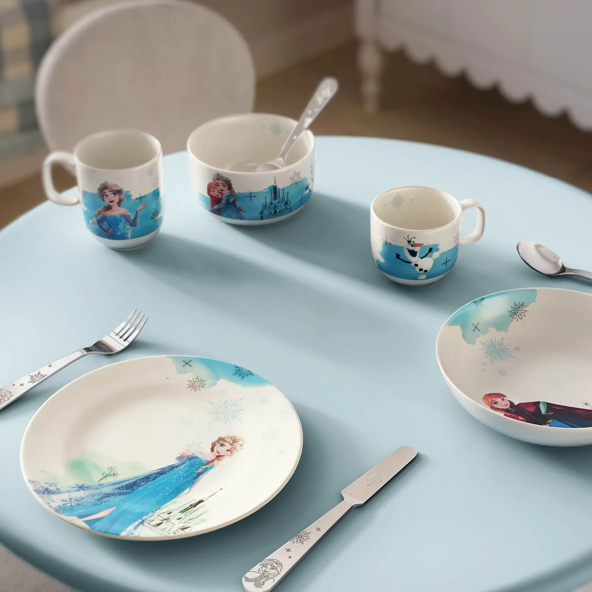 Villeroy & Boch Kiddy Disney barnesett 3 deler Frozen
