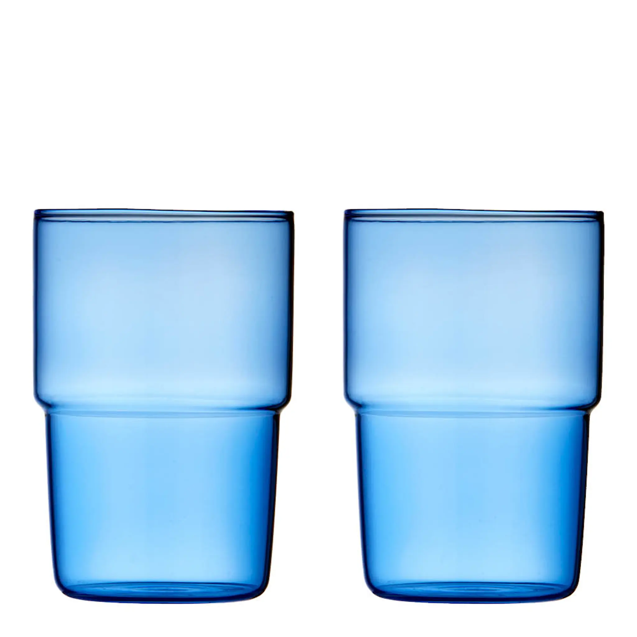 Lyngby Glas Torino Dricksglas 40 cl 2-pack Blå