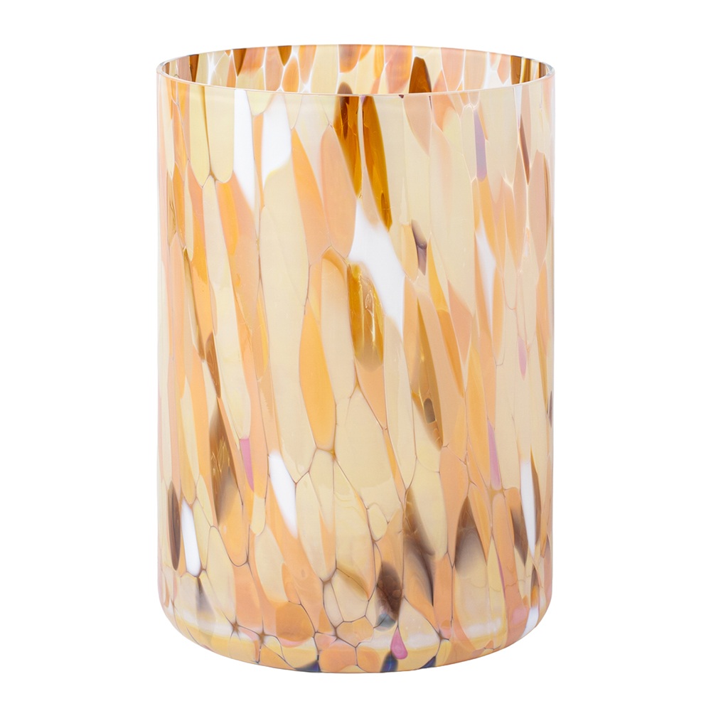 Magnor - Swirl Maljakko 19 cm Ruskea