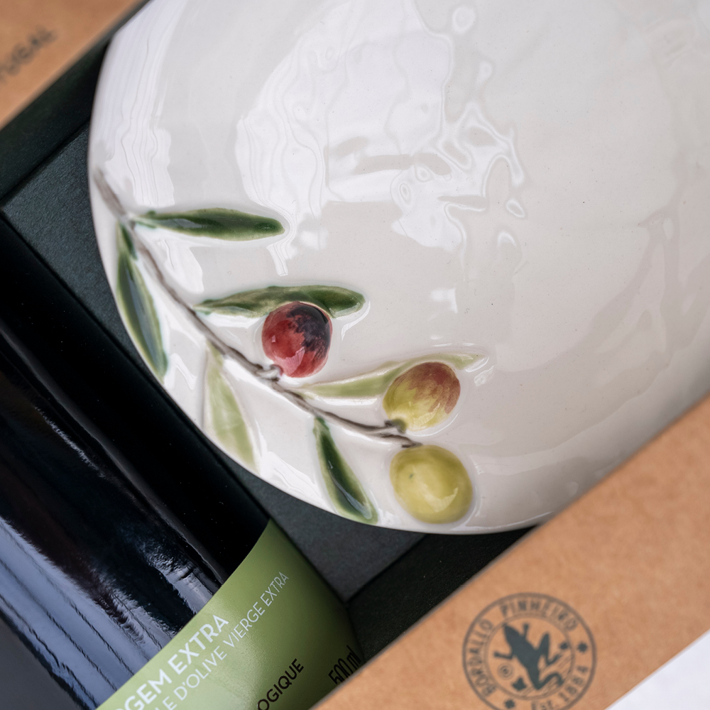 ESPORÃO Gåvoset olivolja 500 ml och skål