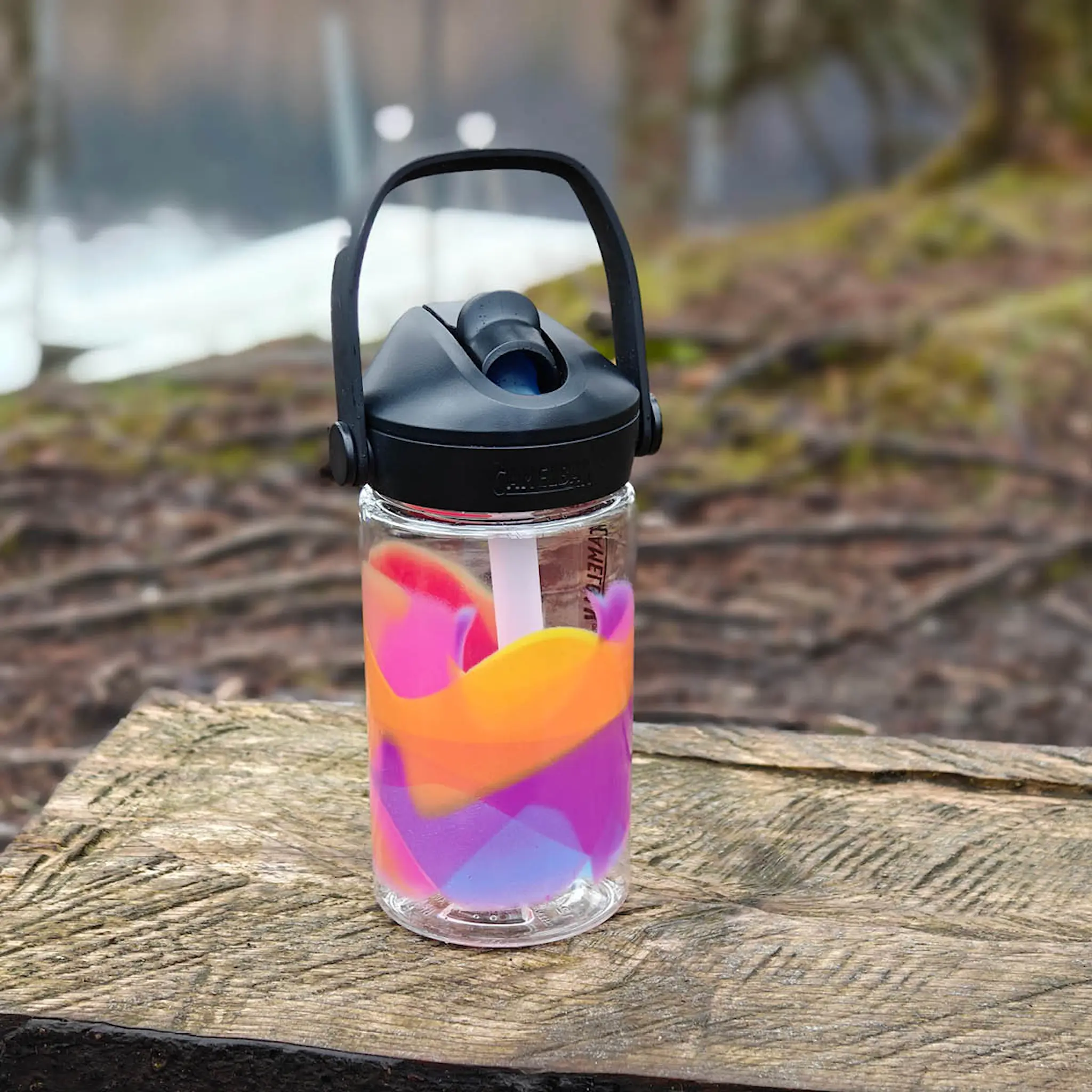 Camelbak Thrive Flip Straw Kids drikkeflaske 0,4L golden hour