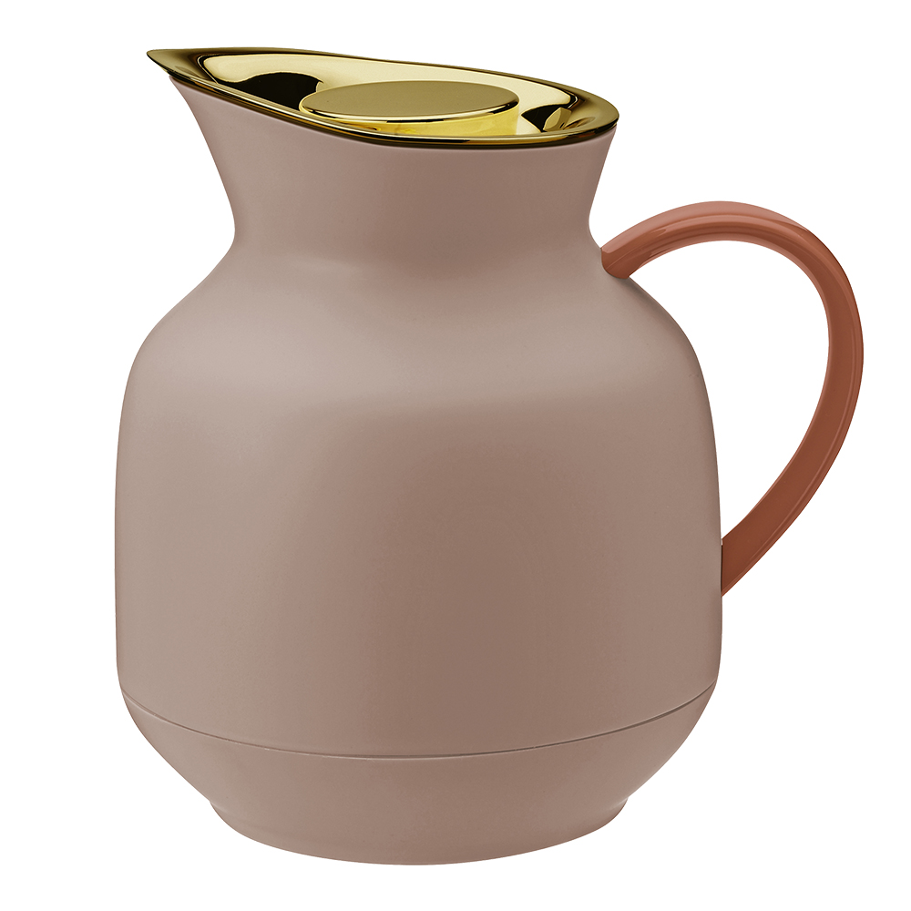 Stelton Amphora Termoskannu Tee 1 L Soft Peach