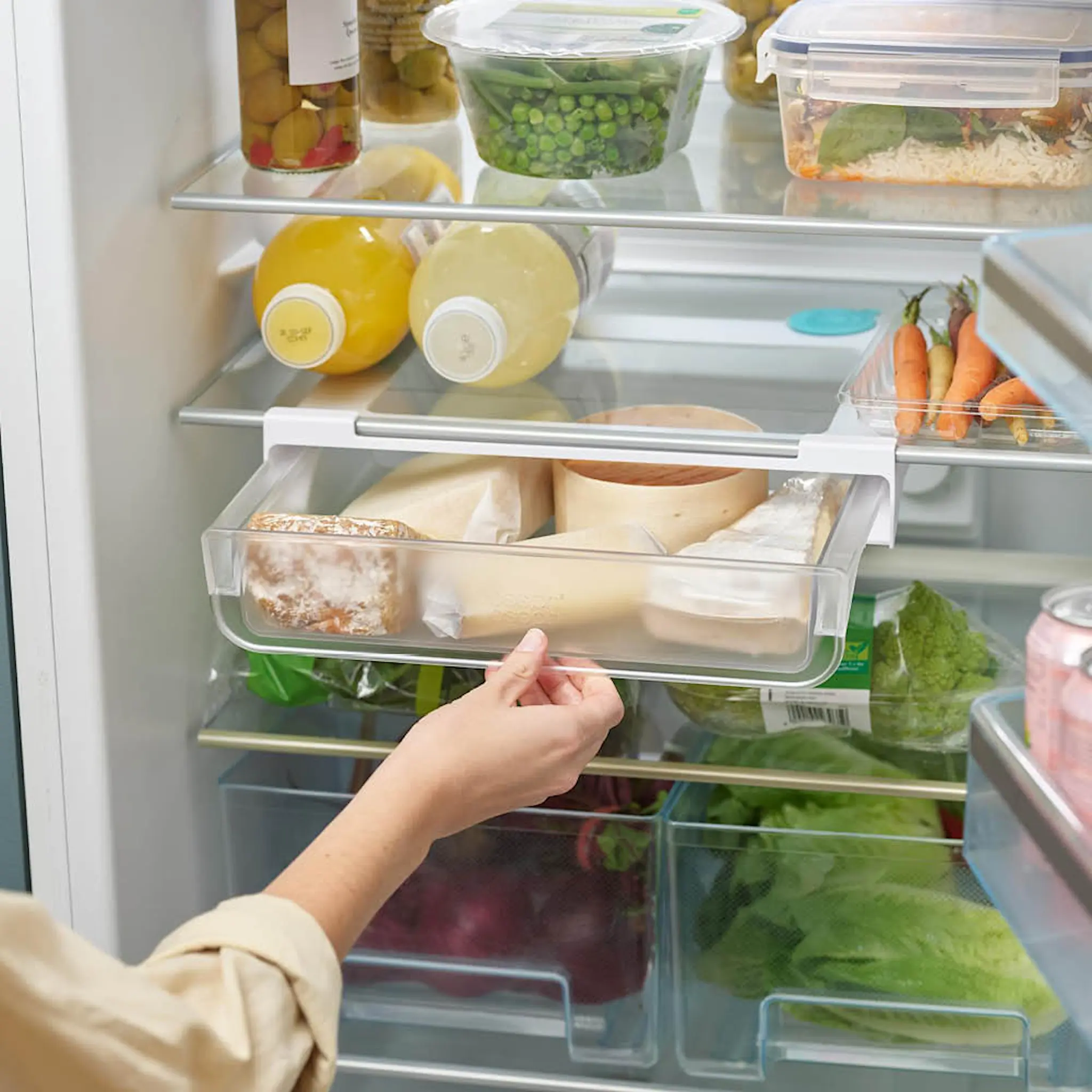 Joseph Joseph FridgeStore Kylskåpsförvaring Låda 25,5 cm Klar