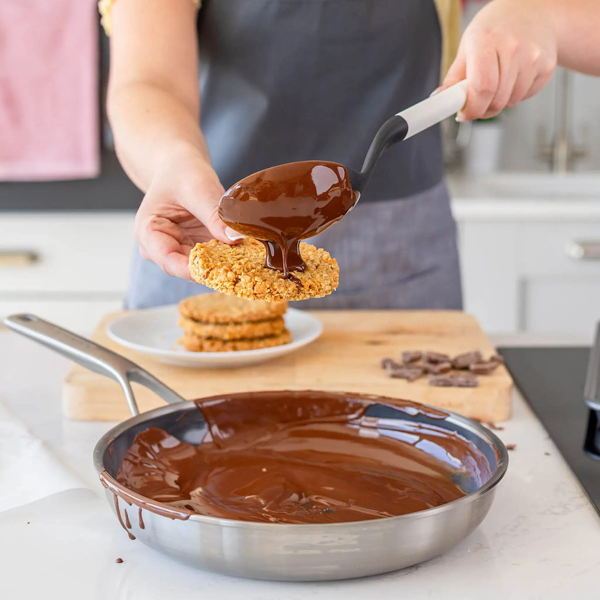 KitchenAid KitchenAid Classic grytesleiv 34 cm porcelain white