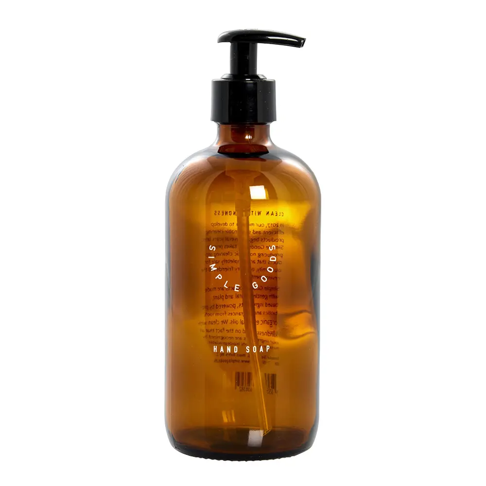 Empty Glass Bottle Saippuapumppu 500 ml Hand Soap