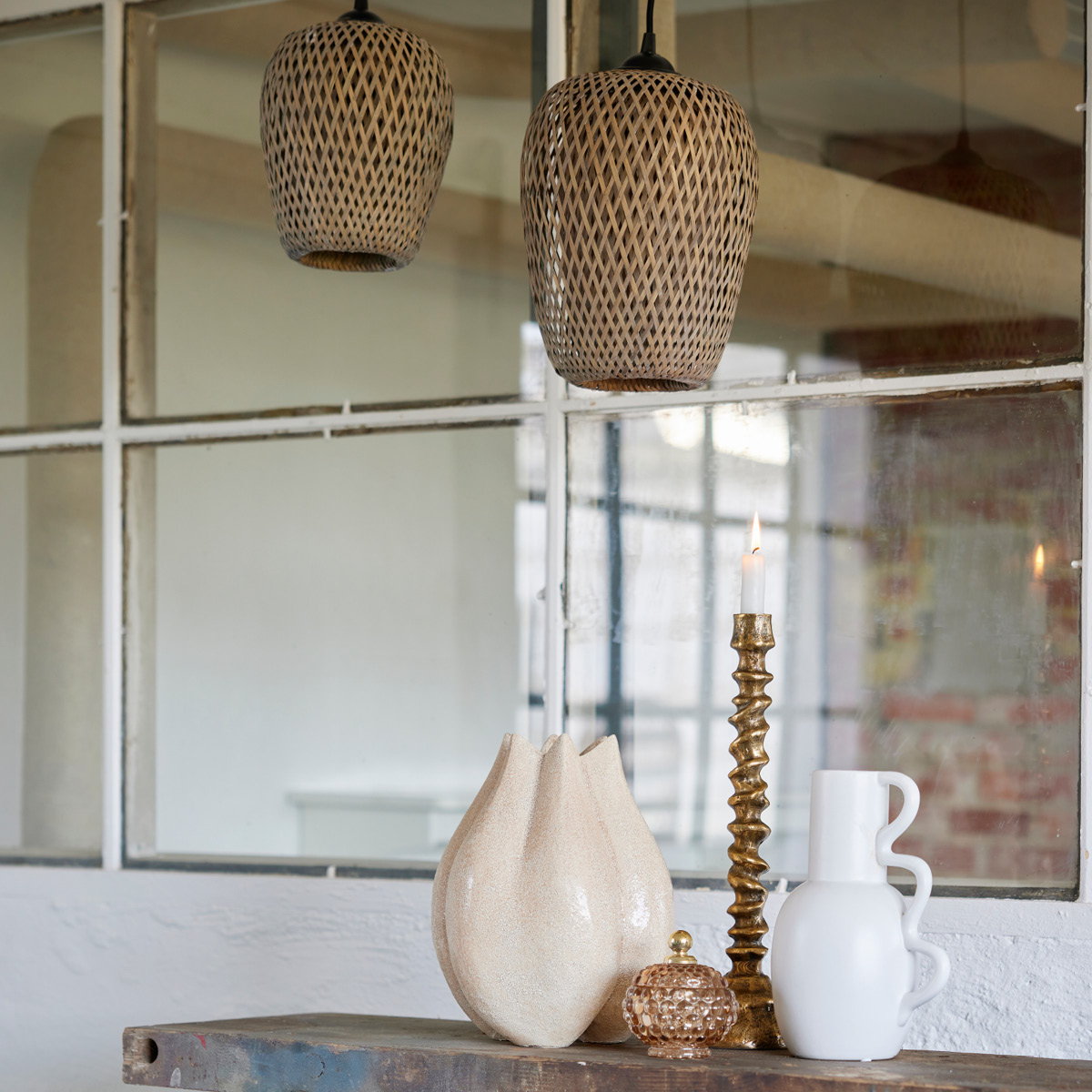 Lene Bjerre Valona Maljakko 30x27 cm Hiekka