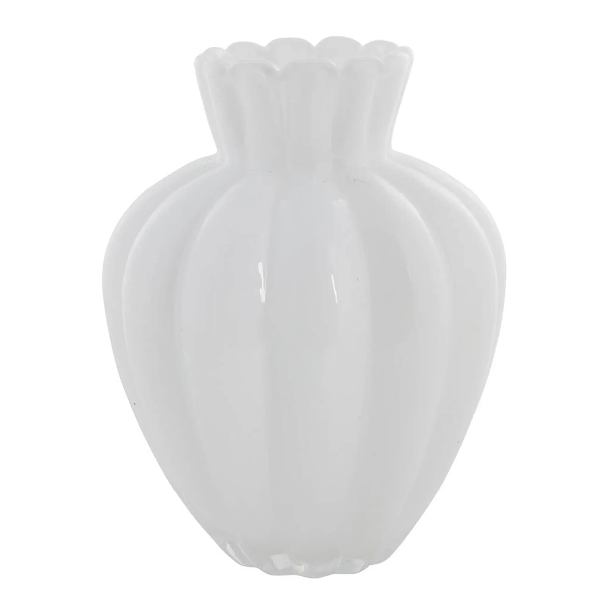Lene Bjerre Verity vas 28 cm vit