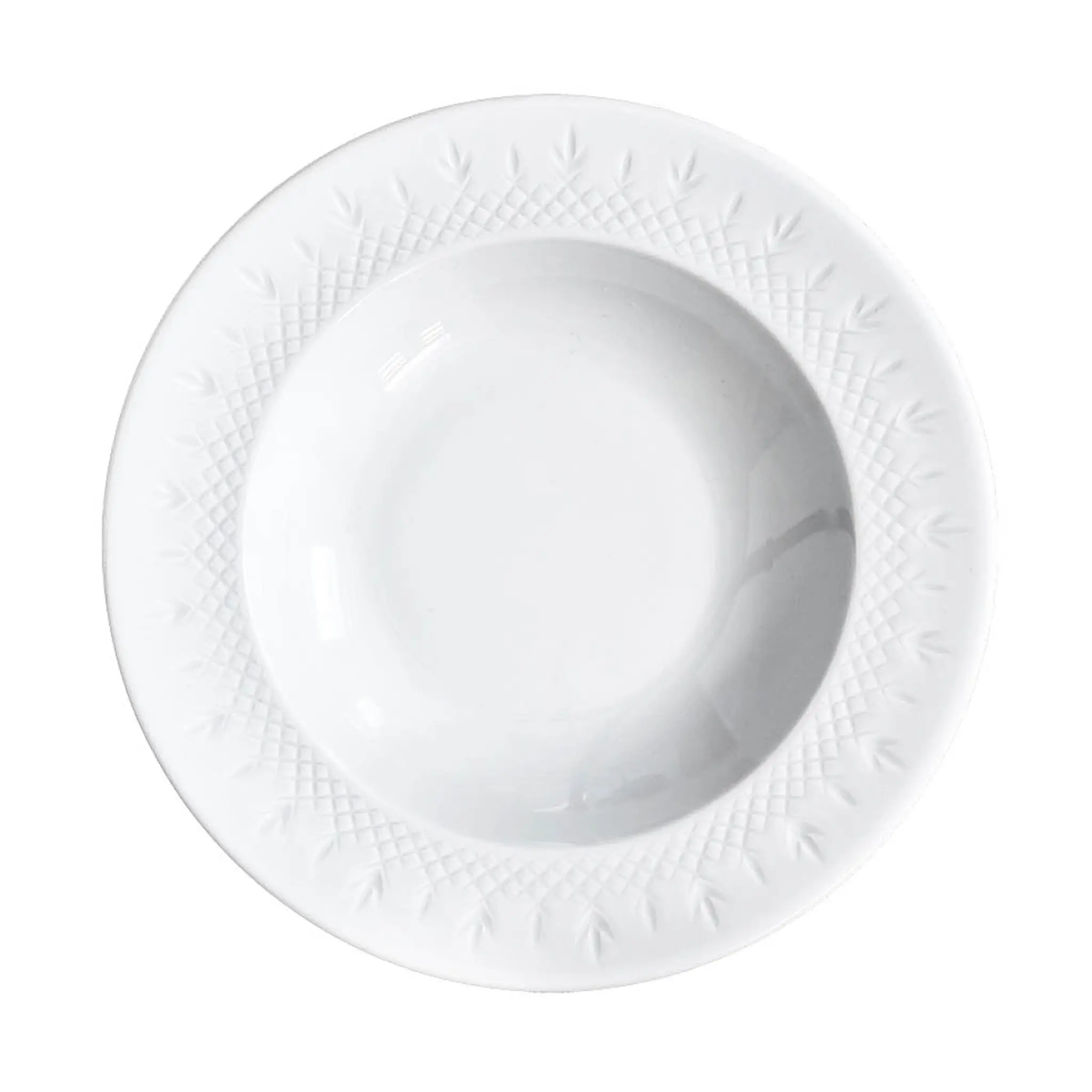 Frederik Bagger Crispy Porcelain Djup Tallrik 22,5 cm Vit