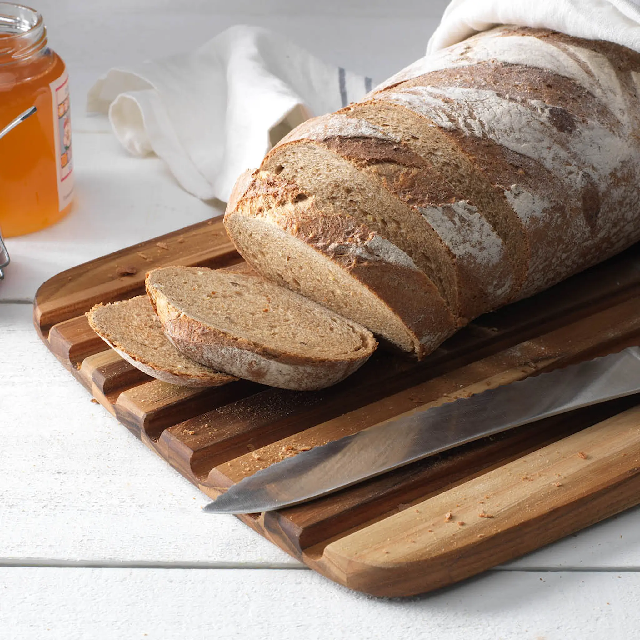 Teakhaus Essential brödskärbräda 41x28 cm teak