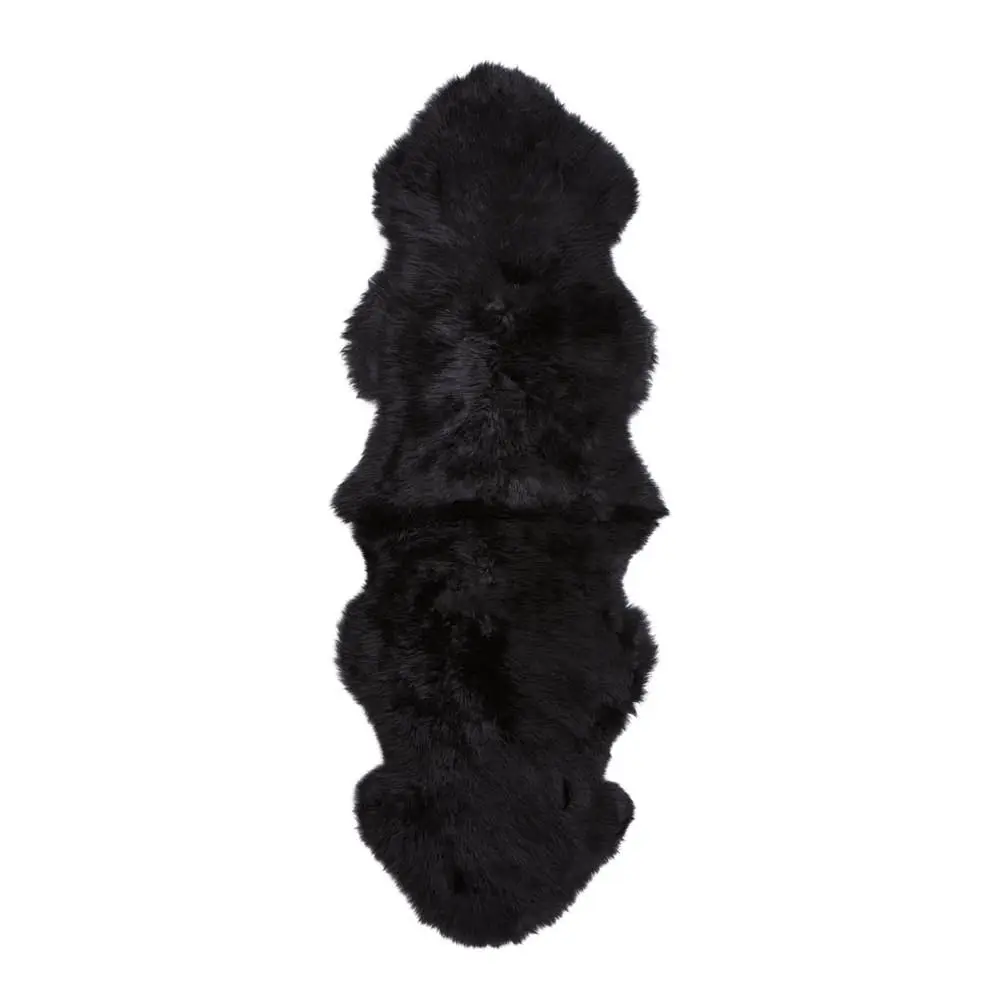 Lampa New Zealand pitkä villa 160 cm musta