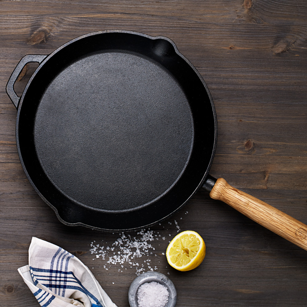 Anders Petter Stenfors stekepanne 28 cm støpejern