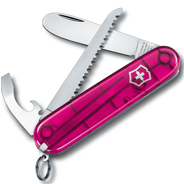 Victorinox - My First Linkkuveitsi S 84 mm Vaaleanpunainen