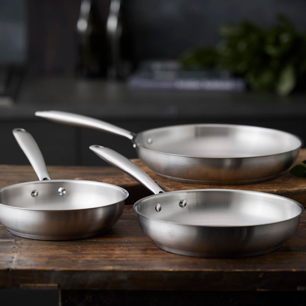 Pillivuyt Gourmet Roya stekpanna 28 cm rostfritt stål