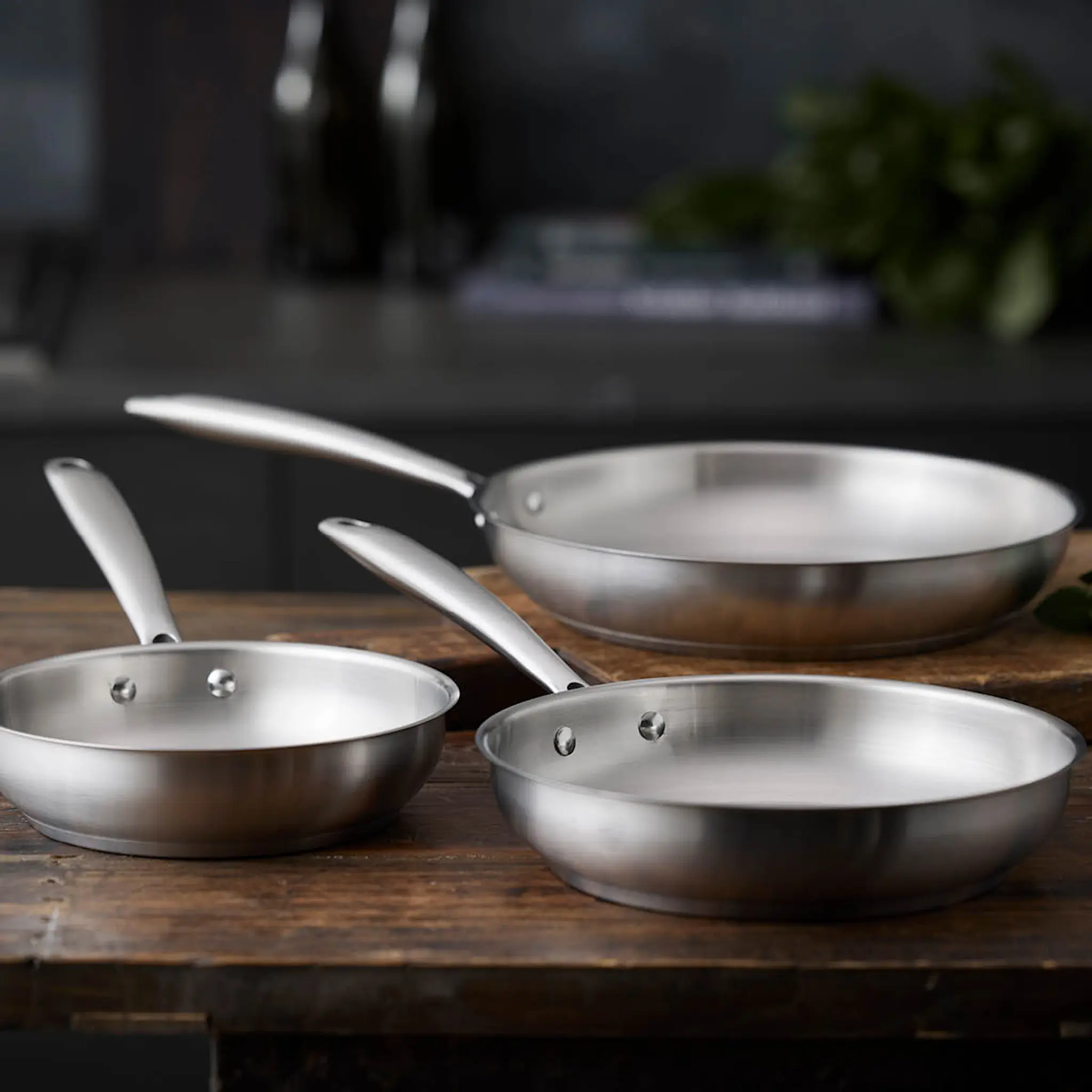 Pillivuyt Gourmet Roya stekpanna 28 cm rostfritt stål