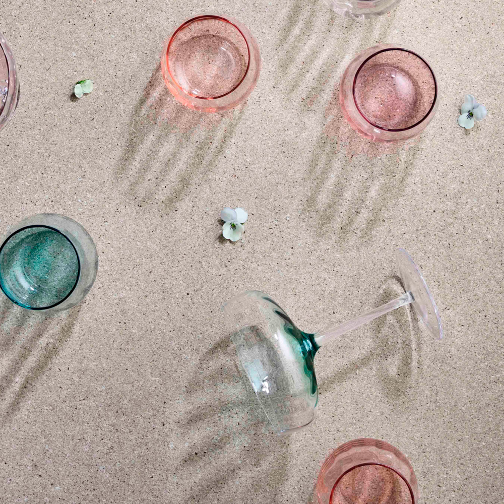 Aida Søholm Sonja Cocktaillasi 30 cl Petrol Blue