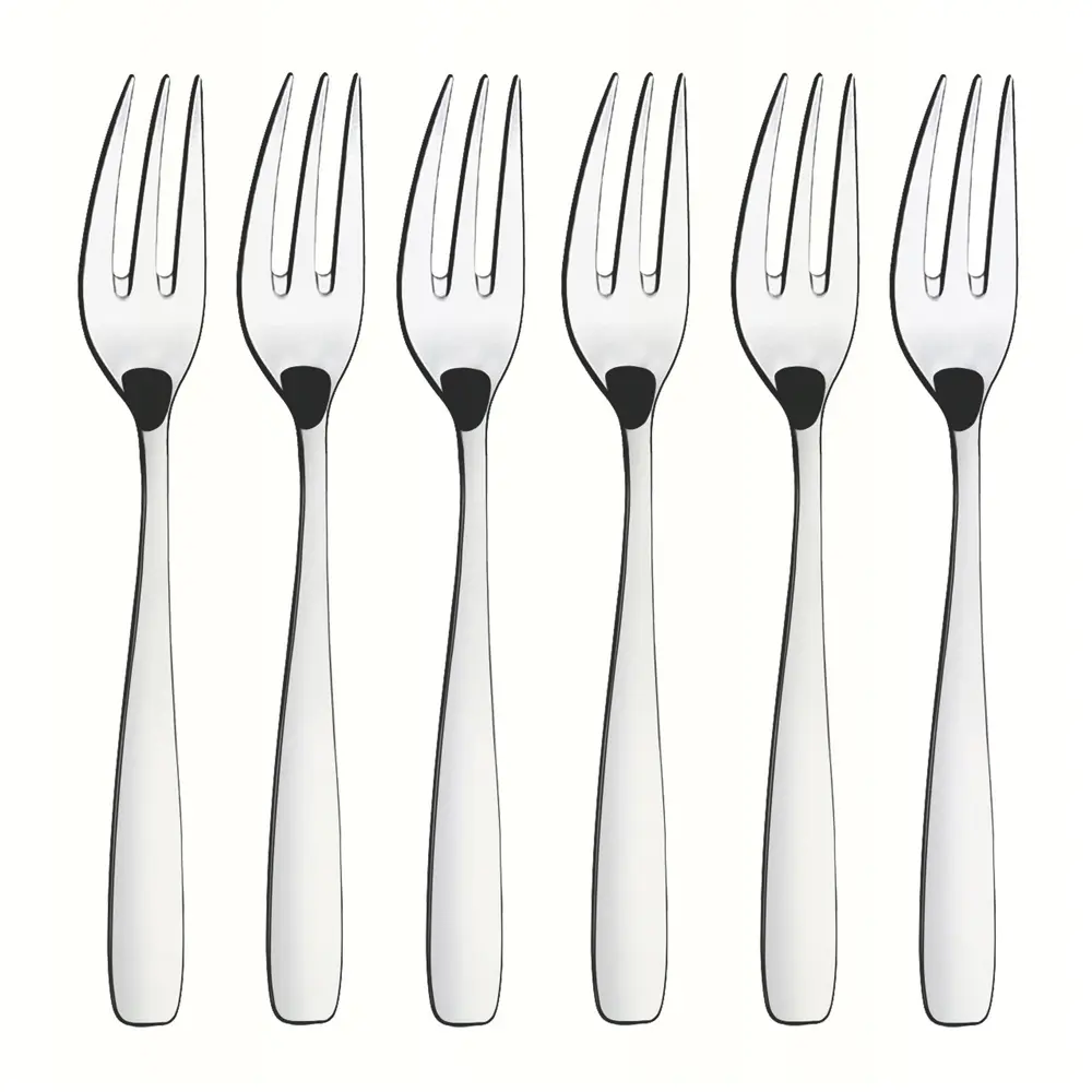 Essentials kakegafler 6 stk blank