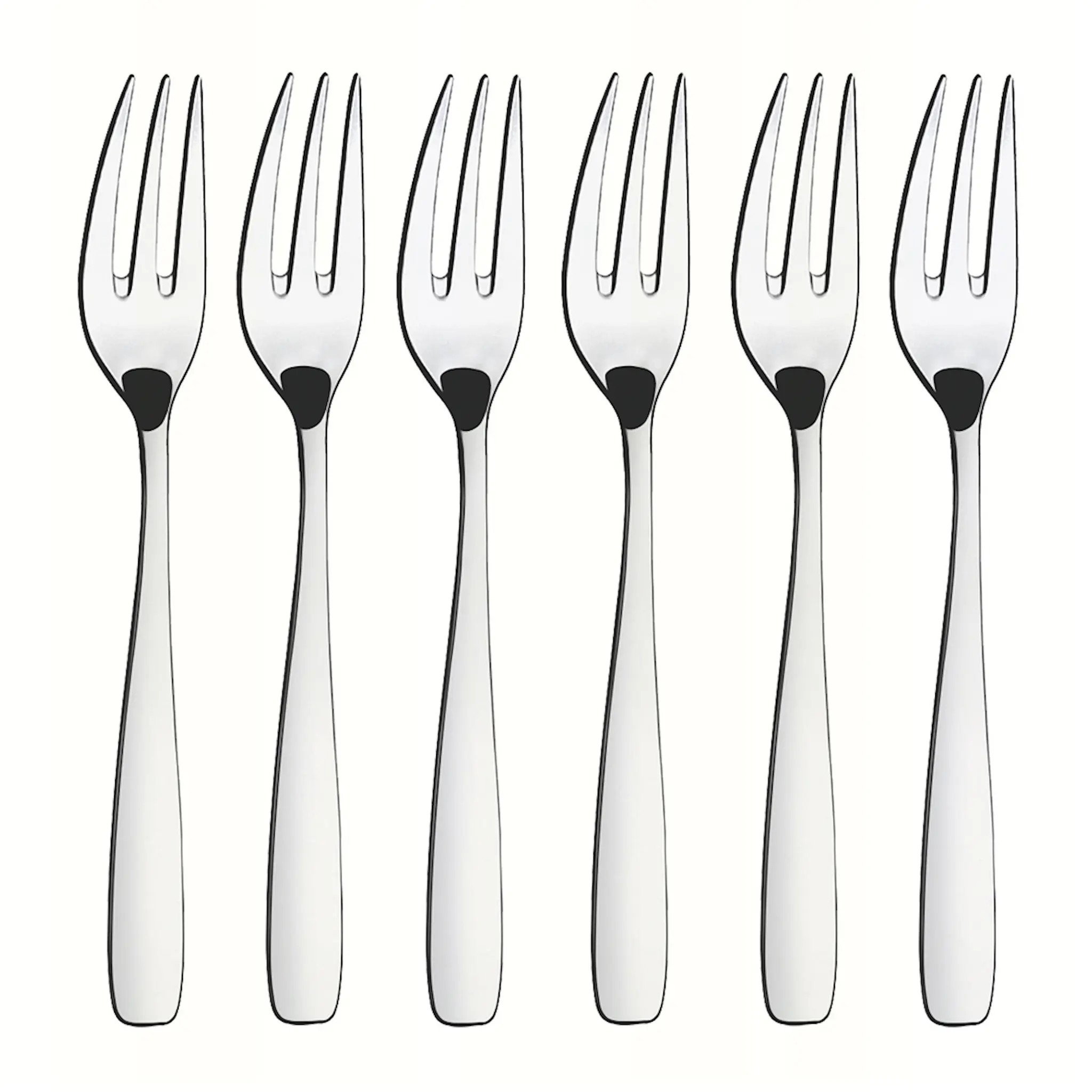 Tramontina Essentials Tårtgaffel 6-pack