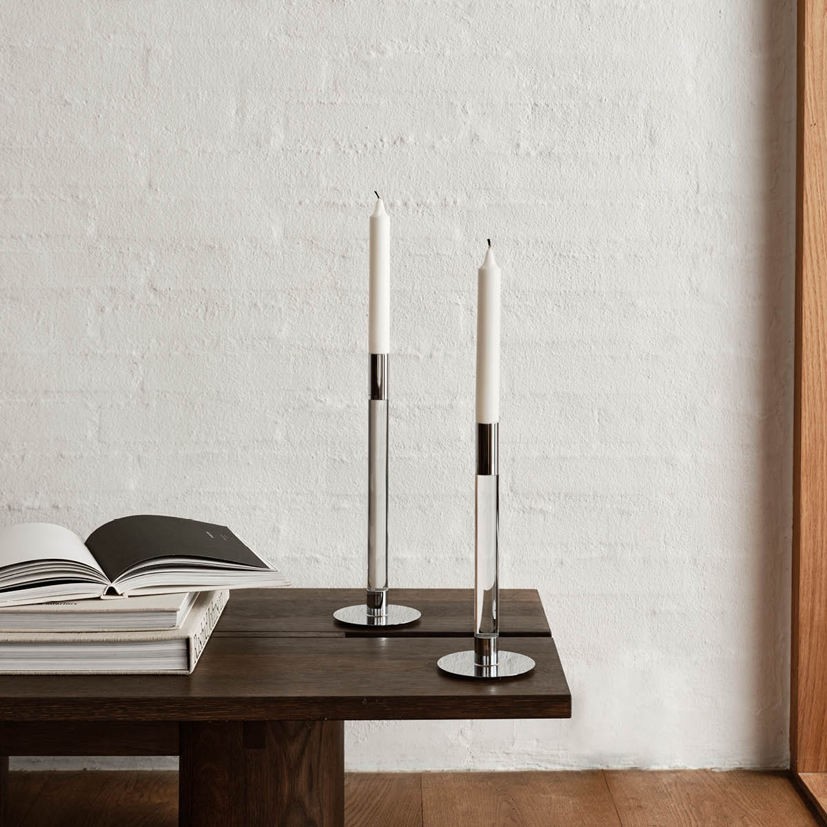 Orrefors Lumière Ljusstake 26,5 cm 2-pack