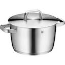 Iconic hög kastrull med lock 22 cm 4,7 L