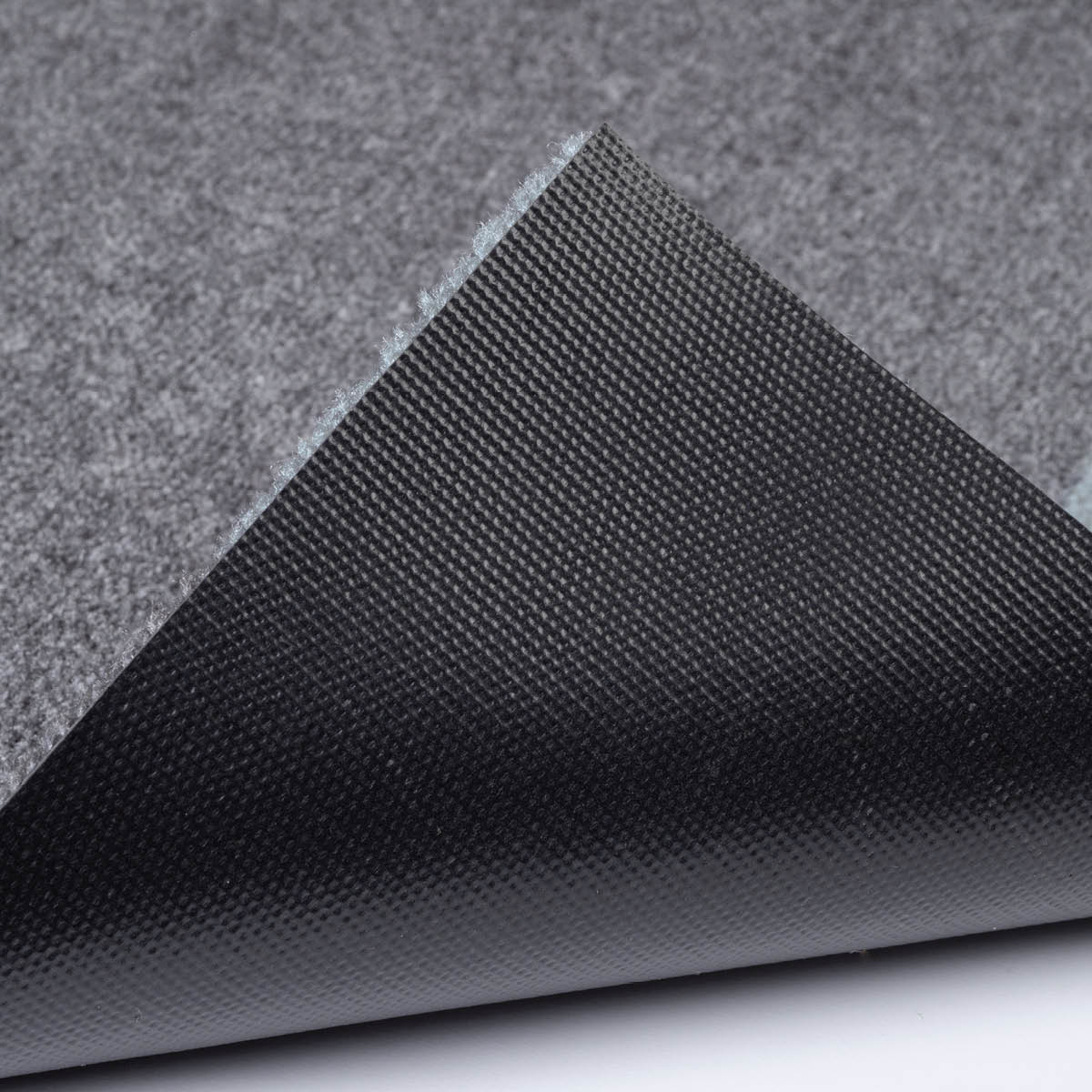 Tica Copenhagen Stripes horisontal gulvmatte 90x60 cm dijon/grey