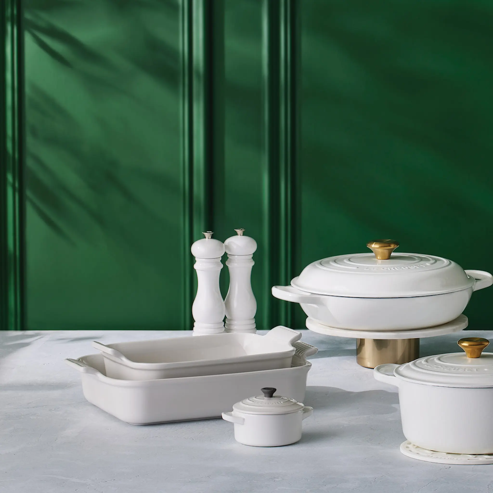 Le Creuset Heritage Uunivuoka 26x19 cm White