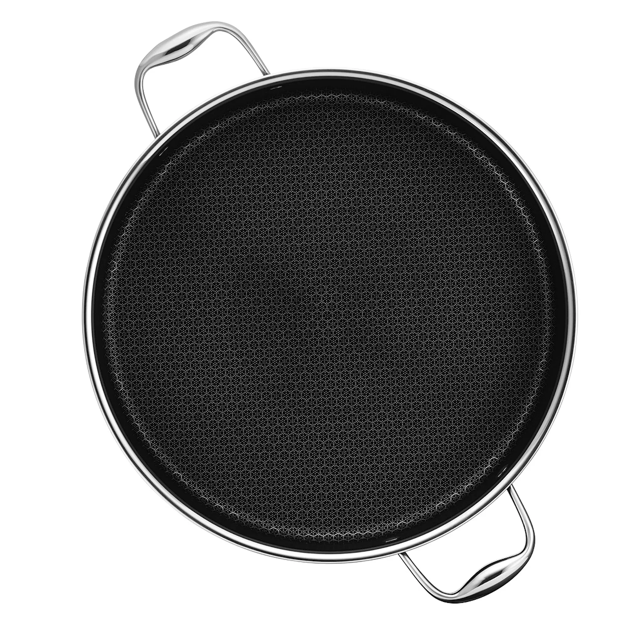 Hexclad Hybrid buffetgryte/sautegryte med lock 6,6 L