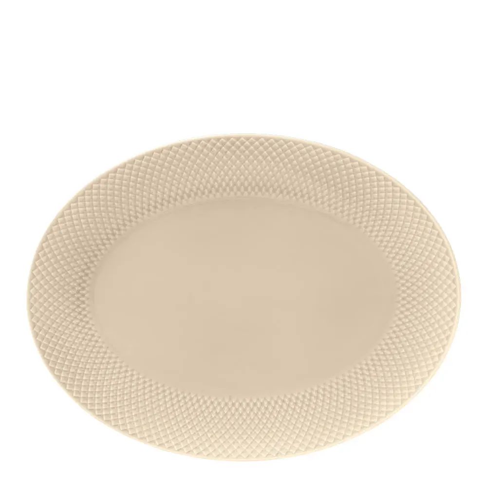 Rhombe Earth ovalt serveringsfat 35x26,5 cm marble