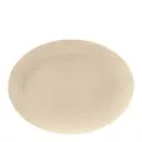 Rhombe Earth ovalt serveringsfat 35x26,5 cm marble