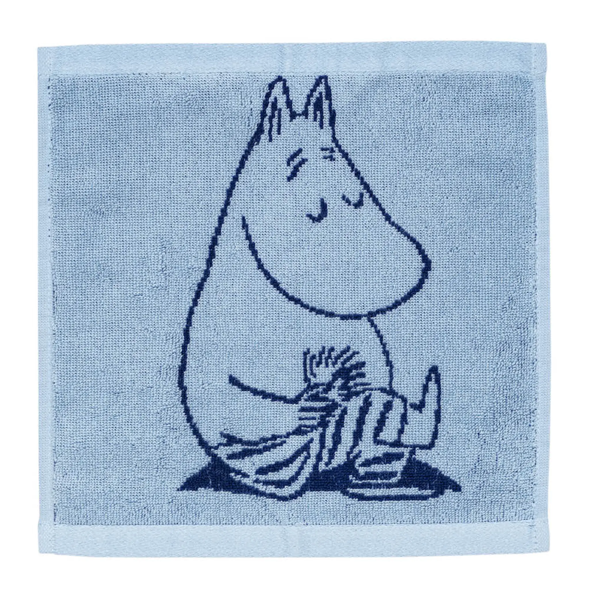 Moomin Arabia Mummi håndkle 25x25 cm Mummitrollet marineblå